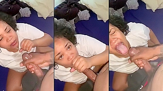 Damn, My stepdaughter sucks my dick better than her mom Damn, My stepdaughter sucks my dick better than her mom