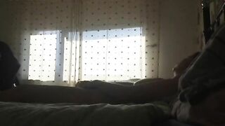 Perv mom caught farting and masturbating on hidden cam!