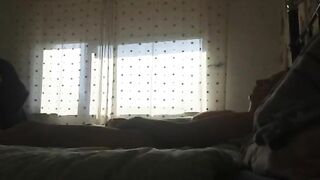 Perv mom caught farting and masturbating on hidden cam!