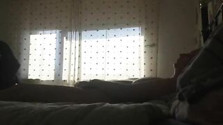 Perv mom caught farting and masturbating on hidden cam!