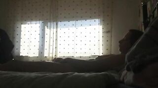 Perv mom caught farting and masturbating on hidden cam!