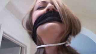 Shy Girl Agrees to Get Tied Up  for Some Extra Cash on First Fucking Date!