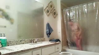 Sister Caught Masturbate With A Held Shower Head In The Bathroom!