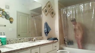 Sister Caught Masturbate With A Held Shower Head In The Bathroom!