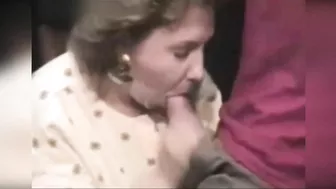 Old MILF Mom Blows Son's Dick, Tasty Mother-Son Porn Adventure!