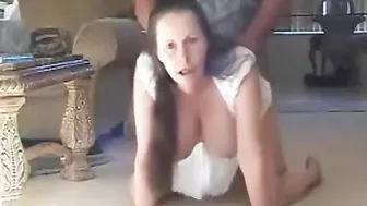 Horny MILF Banged by Her Own Son! Daddy's Got Some Catching Up to Do!