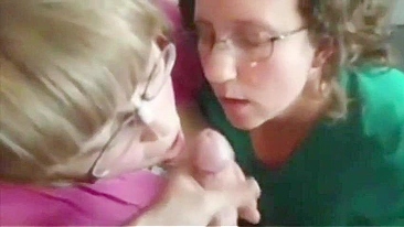 Mom and Daughter Share a Daddy Big Cock in a Filthy Incestuous Orgy, Cumming Hard!