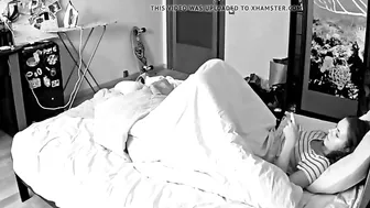 Caught on Hidden Cam! Horny Wife Watching Porn and Masturbating Solo