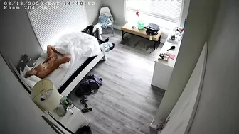 Spy Cam Captures Naughty Wife's Horny Antics, her Masturbate