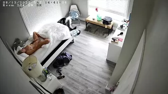 Spy Cam Captures Naughty Wife's Horny Antics, her Masturbate