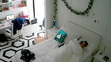 Sneaky Hottie Caught Masturbating on Hidden Cam - Caught in the Act!