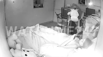 Nerdy & Shy Hottie Finally Caught! Daughter Masturbating at Night on Hidden Cam