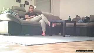 Caught mom masturbating with new dildo - Spying on her secret pleasure