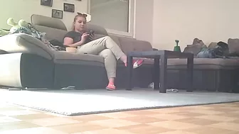 Caught mom masturbating with new dildo - Spying on her secret pleasure