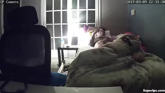 Caught My Wife Masturbating Under Plaid Blanket - A Hottie's Secret Revealed