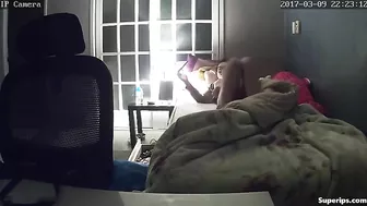 Spy on Hot Japanese Mom with Glasses Masturbating with Your IPCAM - Leaked Video!