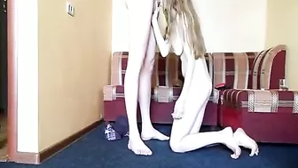 Father gets to fuck hot daughter while wife is away