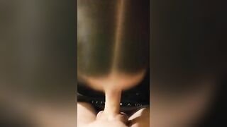 Early in the morning, brother enjoys blowjob from sister