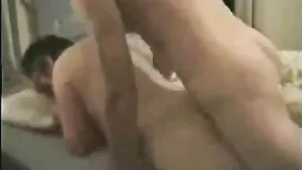 Fat mom is going to get knocked up in a taboo sex session with PRONE SEX