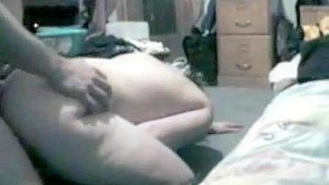 Chubby sister is going to get fucked in a twisted porn movie with gape