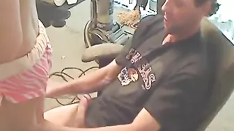 Sexy teen girl is going to enjoy her daddy's fuckstick in a taboo movie