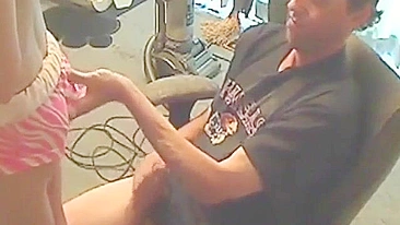 Sexy teen girl is going to enjoy her daddy's fuckstick in a taboo movie