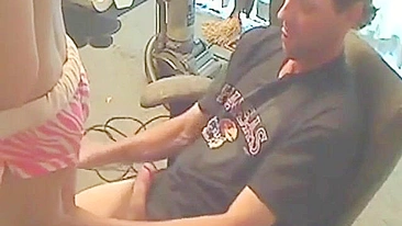 Sexy teen girl is going to enjoy her daddy's fuckstick in a taboo movie