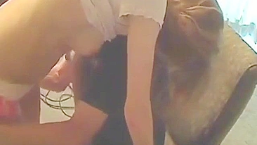 Sexy teen girl is going to enjoy her daddy's fuckstick in a taboo movie