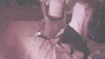 Real siblings showing incest desires and getting right off on a bed