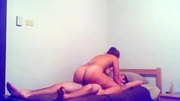 Tan lines chick is going to bounce on a hard cock to the absolute limit