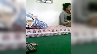 Dad and daughter from Asia are going to fuck around with one another