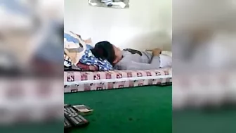 Dad and daughter from Asia are going to fuck around with one another