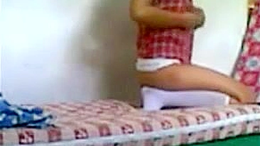 Dad and daughter from Asia are going to fuck around with one another