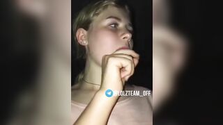 Adorable daughter is enjoying cowgirl pleasures with her big dick father