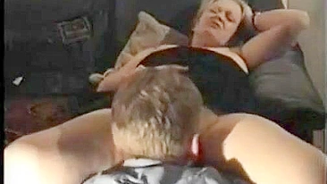 Incest loving session with a horny mom who wants fingering and pleasure