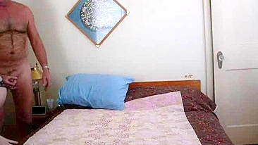 White socks daughter sucks daddy's mature dick and it is hot as fuck