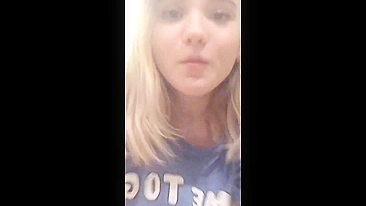 Blonde sister is going to showcase her incest desires in a hot movie