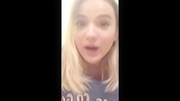 Blonde sister is going to showcase her incest desires in a hot movie