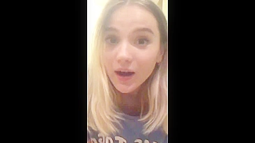 Blonde sister is going to showcase her incest desires in a hot movie