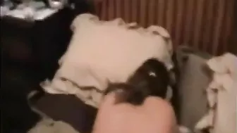 Real pleasure session with a brunette who looks pretty fucking savage