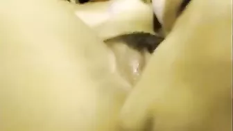 Real incest action with a sister who loves jerking that hard cock big time