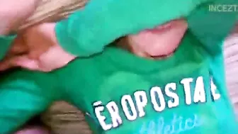 Drunken daughter cannot resist her daddy's hard as fuck boner in POV