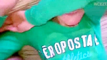 Drunken daughter cannot resist her daddy's hard as fuck boner in POV