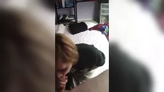 Throbbing, meaty daddy dick is the tastiest thing for a girl like her