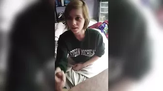 Throbbing, meaty daddy dick is the tastiest thing for a girl like her