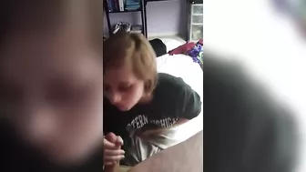 Throbbing, meaty daddy dick is the tastiest thing for a girl like her