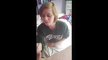 Throbbing, meaty daddy dick is the tastiest thing for a girl like her