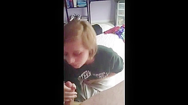 Throbbing, meaty daddy dick is the tastiest thing for a girl like her