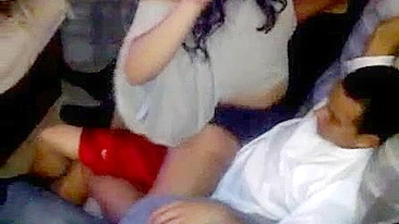 Party fun with a girl who is ready to bounce on his big boner, INCEST STYLE