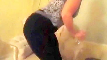 Hot bitch is going to showcase her backside and there will be fucking